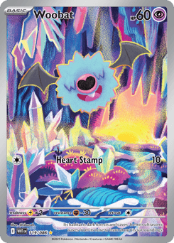 Woobat 119/86 — White Flare
