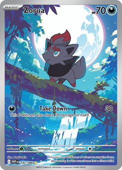 Zorua 142/86 — White Flare