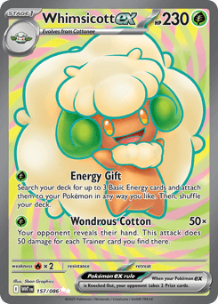 Whimsicott ex 157/86 — White Flare