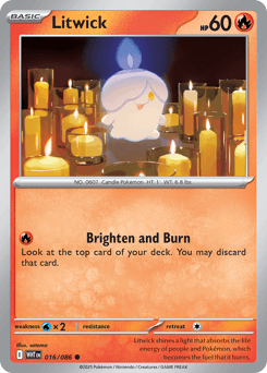 Litwick 16/86 — White Flare