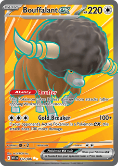 Bouffalant ex 162/86 — White Flare