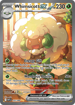 Pokémon card illustrated by mele