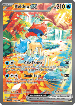 Keldeo ex 167/86 — White Flare