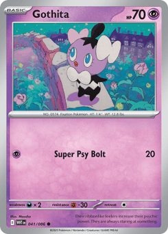 Gothita Pokémon card