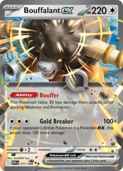 Bouffalant ex 77/86 — White Flare