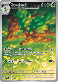 Sawsbuck 92/86 — White Flare