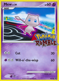 Mew 10/16 — Pokémon Rumble