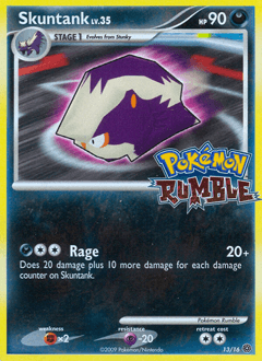 Skuntank 13/16 — Pokémon Rumble