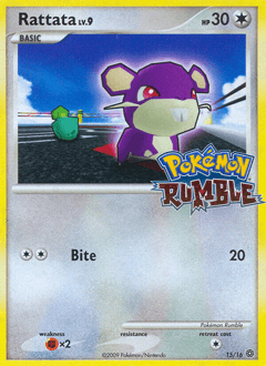 Rattata 15/16 — Pokémon Rumble