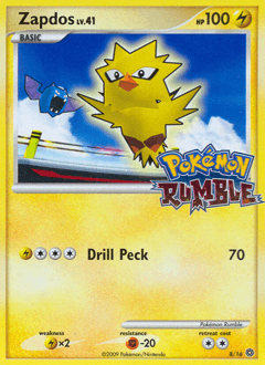 Zapdos 8/16 — Pokémon Rumble