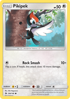 Pikipek 106/149 — Sun & Moon