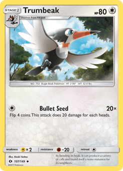 Trumbeak 107/149 — Sun & Moon