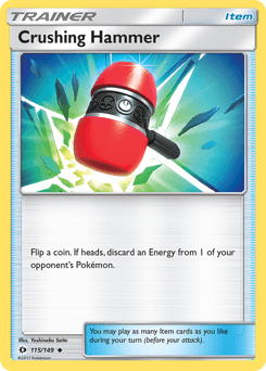 Crushing Hammer 115/149 — Sun & Moon