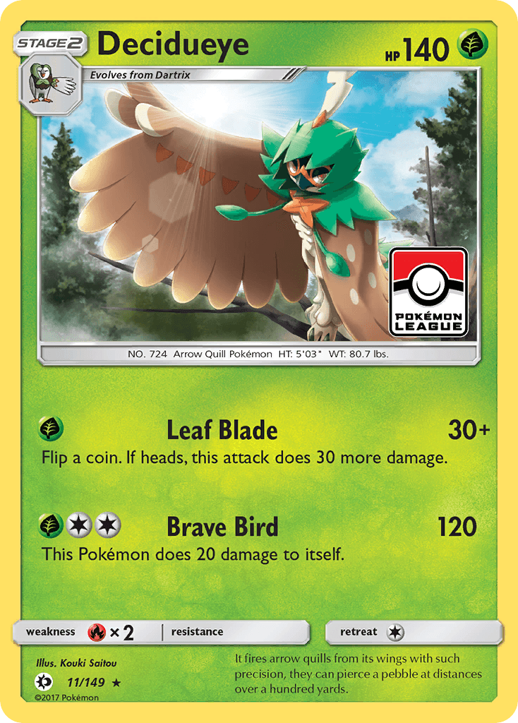 Decidueye 11 Sun & Moon