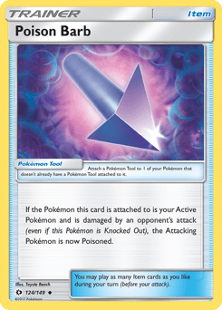 Poison Barb 124/149 — Sun & Moon