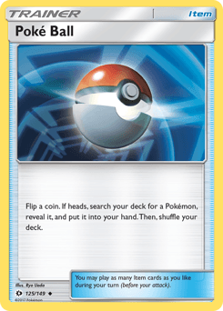 Poké Ball 125/149 — Sun & Moon