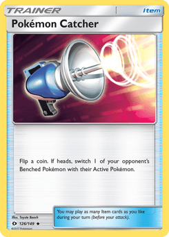 Pokémon Catcher 126/149 — Sun & Moon
