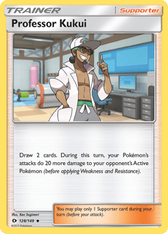 Professor Kukui 128/149 — Sun & Moon