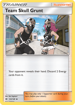 Team Skull Grunt 133/149 — Sun & Moon