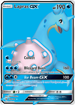 Lapras-GX 139/149 — Sun & Moon