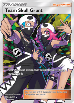 Team Skull Grunt 149/149 — Sun & Moon