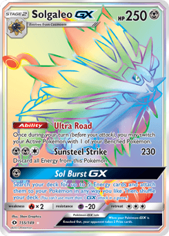Solgaleo-GX 155/149 — Sun & Moon