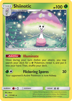 Shiinotic 17/149 — Sun & Moon
