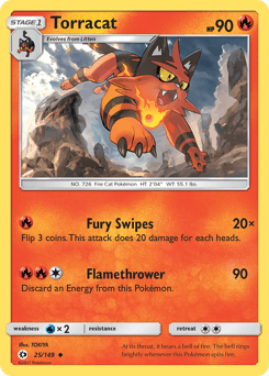 Torracat 25/149 — Sun & Moon