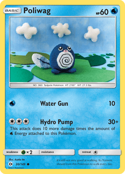 Poliwag 30/149 — Sun & Moon