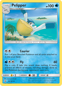 Pelipper 38/149 — Sun & Moon