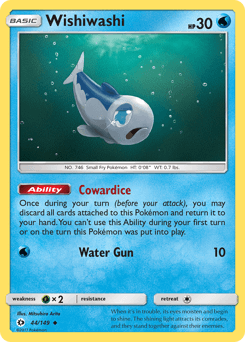 Wishiwashi 44/149 — Sun & Moon