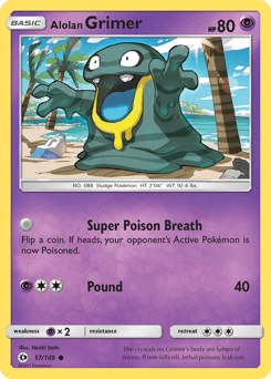 Alolan Grimer 57/149 — Sun & Moon