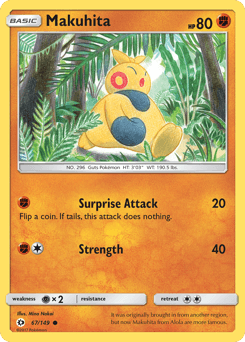 Makuhita 67/149 — Sun & Moon