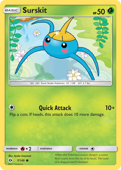 Surskit 7/149 — Sun & Moon