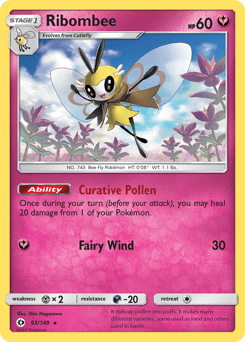 Ribombee 93/149 — Sun & Moon