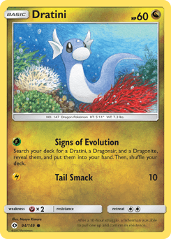 Dratini 94/149 — Sun & Moon