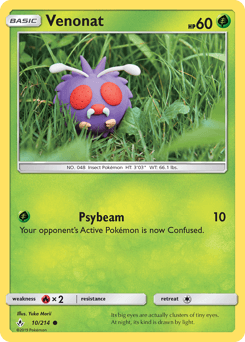 Venonat 10/214 — Unbroken Bonds