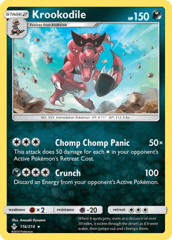 Krookodile 116/214 — Unbroken Bonds