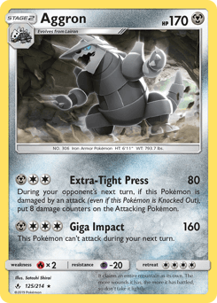 Aggron 125/214 — Unbroken Bonds