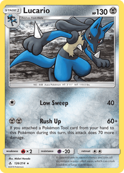Lucario 126/214 — Unbroken Bonds