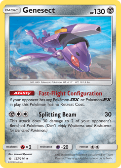 Genesect 127/214 — Unbroken Bonds