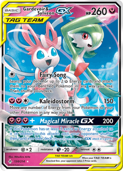 Gardevoir & Sylveon-GX 130/214 — Unbroken Bonds