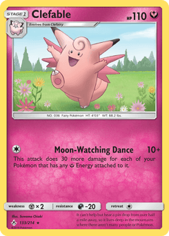 Clefable 133/214 — Unbroken Bonds