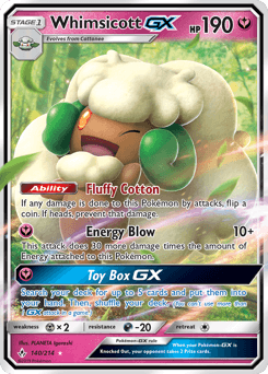 Whimsicott-GX 140/214 — Unbroken Bonds