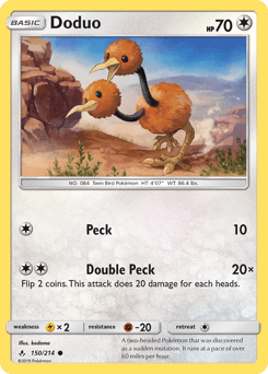 Doduo 150/214 — Unbroken Bonds
