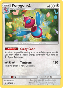 Porygon-Z 157/214 — Unbroken Bonds