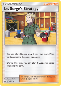 Lt. Surge's Strategy 178/214 — Unbroken Bonds