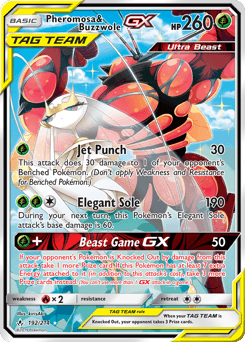 Pheromosa & Buzzwole-GX 192/214 — Unbroken Bonds