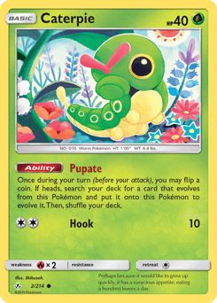 Caterpie 2/214 — Unbroken Bonds