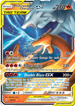 Reshiram & Charizard-GX 20/214 — Unbroken Bonds